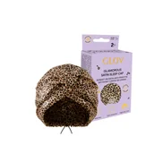 Ozdoby do włosów - Dwuwarstwowy satynowy czepek do spania Panterka - GLOV - miniaturka - grafika 1