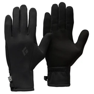 Rękawiczki Black Diamond Midweight Screentap Liners Rozmiar rękawiczek: XL / Kolor: czarny - Rękawice narciarskie - miniaturka - grafika 1