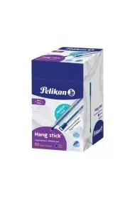 Długopis Pelikan Hang Stick, niebieski, 50 szt. na display - Długopisy - miniaturka - grafika 1