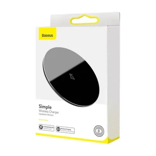 Baseus bezprzewodowa ładowarka Qi 15 W + kabel USB Typ C czarny (WXJK-B01) - Ładowarki do telefonów - miniaturka - grafika 8