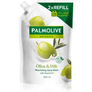 Palmolive Mydło w płynie OLIWKOWE zapas 500ml 8003520039545 - Mydła - miniaturka - grafika 1