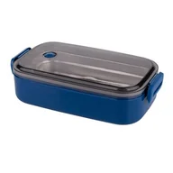 Lunch boxy - Pojemnik na lunch 21,5 x 11,5 x 5,5 cm granatowy - miniaturka - grafika 1