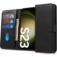 Etui i futerały do telefonów - Etui Braders Wallet do Samsung Galaxy S23 Czarne - miniaturka - grafika 1