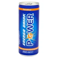 Napoje energetyczne i izotoniczne - Carrefour Power Napój energetyzujący 250 ml - miniaturka - grafika 1
