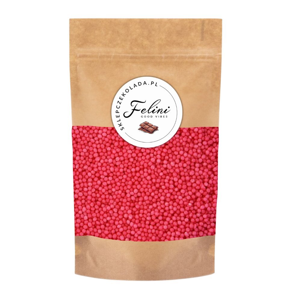 Felini Posypka cukrowa maczek czerwony 2 mm 50g