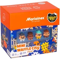 Klocki - Mario-Inex Mini Waffle 248 elementów Port 453365 - miniaturka - grafika 1