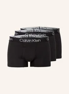 Majtki damskie - Calvin Klein Bokserki Modern Structure, 3 Szt. schwarz - miniaturka - grafika 1