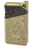 Trafika - Zapalniczka Gazowa Żarowa Ornament Złota - miniaturka - grafika 1