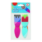 Pędzle - KEYROAD, Pędzle Do Malowania Keyroad 4 Sztuki Blister - miniaturka - grafika 1