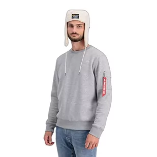 Alpha Industries Czapka męska, Biały, rozmiar uniwersalny - Czapki męskie - miniaturka - grafika 1