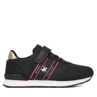 Sneakersy Beverly Hills Polo Club CP23-V9-240081(DZ) Czarny - Buty dla dziewczynek - miniaturka - grafika 1