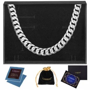 ŁAŃCUSZEK SREBRNY 55cm MĘSKI PEŁNY KUTY SPLOT PANCERKA 6,1mm SREBRO 925 - Łańcuszki - miniaturka - grafika 1