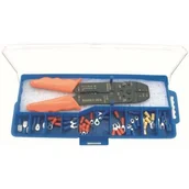 Kombinerki i obcęgi - Dedra szczypce uniwersalne do zaciskania końcówek + terminale 60 szt. 1269 - miniaturka - grafika 1