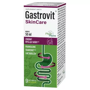 Gastrovit SkinCare Krople 50 ml - Włosy, skóra, paznokcie - miniaturka - grafika 1