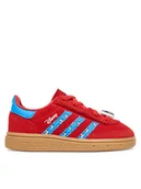 Buty dla chłopców - adidas Sneakersy Disney Handball Spezial Comfort Closure Elastic Lace IH6873 Czerwony - miniaturka - grafika 1