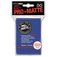 Akcesoria do gier planszowych - Ultra-Pro Deck Protector. Pro-Matte Non-Glare Blue 66 x 91 mm 50 szt. - miniaturka - grafika 1