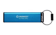 Pendrive - Kingston 256GB IronKey Keypad 200C USB-C FIPS 140-3 Lvl 3 AES-256 - darmowy odbiór w 22 miastach i bezpłatny zwrot Paczkomatem aż do 15 dni - miniaturka - grafika 1