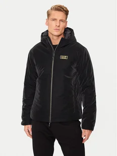 EA7 Emporio Armani Kurtka zimowa 7M000038 AF10347 UC001 Czarny Regular Fit - Kurtki męskie - miniaturka - grafika 1