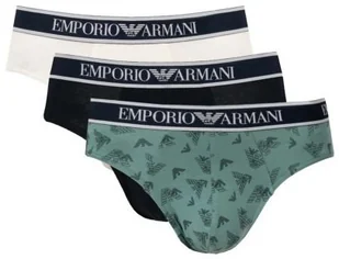 EMPORIO ARMANI UNDERWEAR ORYGINALNE SLIPY MĘSKIE 3-PACK BOX XL - Majtki męskie - miniaturka - grafika 1