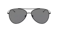 Okulary przeciwsłoneczne - Donna Karan Unisex DO102S okulary przeciwsłoneczne, 001 czarne, 57, 001 Black, 57 - miniaturka - grafika 1