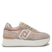 Sneakersy damskie - Sneakersy Liu Jo Dreamy 02 BA5035 PX003 Beżowy - miniaturka - grafika 1