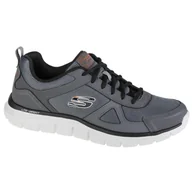 Buty trekkingowe męskie - Skechers Track-Scloric, męskie buty treningowe, Szare - miniaturka - grafika 1