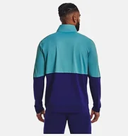 Koszulki i topy damskie - Under Armour Mens Warmup Tops Men'S Ua Pique Track Jacket, Glb, 1366202-433, XS - miniaturka - grafika 1