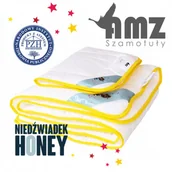 Kołdry i poduszki dla dzieci - Komplet dziecięcy NIEDŹWIADEK HONEY AMZ 90x120 + 40x60 - miniaturka - grafika 1