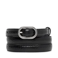 Paski - Pasek Damski Gino Rossi BLYL23005 Czarny - miniaturka - grafika 1