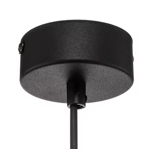 TK Lighting Lampa wisząca nowoczesna PAGLIA Small Black ratan 6544 - Lampy sufitowe - miniaturka - grafika 4