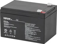 Ładowarki i akumulatory - Akumulator żelowy Vipow 12 V / 14 Ah - miniaturka - grafika 1