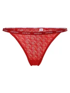 Majtki damskie - GUESS - Figi damskie, czerwony - miniaturka - grafika 1