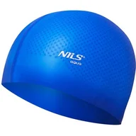 Zabawki zręcznościowe - NQC JEDNOKOLOROWY NIEBIESKI CZEPEK SILIKONOWY DOTS NILS AQUA - miniaturka - grafika 1