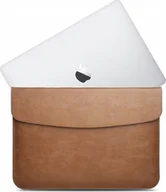 Torby na laptopy - Etui Pan i Pani Gadżet Skórzane MacBook Pro Air 13 13" Brązowy - miniaturka - grafika 1