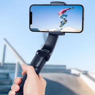 Selfie Stick Statyw Spigen Gimbal Black - Selfie stick - miniaturka - grafika 6