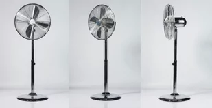 Wentylator Volteno Volteno Wentylator podłogowy 40cm chrom VO0245 - Wentylatory - miniaturka - grafika 1