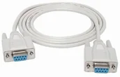 Pozostałe akcesoria sieciowe - Kabel modem db9f/db9f SZYBKI PRZESYŁ DANYCH COM F-F PROSTY 1,8 metra - miniaturka - grafika 1