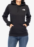 Bluzy sportowe damskie - Bluza damska z kapturem The North Face Simple Dome Hoodie - tnf black - miniaturka - grafika 1