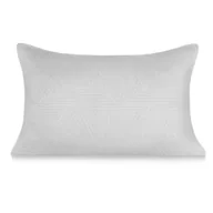 Poszewki na poduszki - Szara Poszewka Pikowana Do Narzuty 50x70 TRIO - miniaturka - grafika 1