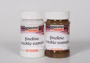 DEKOR-ART-SERWIS Lakier dwuskładnikowy do delikatnych spękań 2x100 ml - Zabawki kreatywne - miniaturka - grafika 1