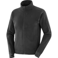 Bluzy sportowe męskie - BLUZA SALOMON ESSENTIAL MIFLEECE FZ M C21127 - miniaturka - grafika 1