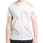 Koszulki sportowe męskie - Alpha Industries Aop T-shirt > 11650109 - miniaturka - grafika 1