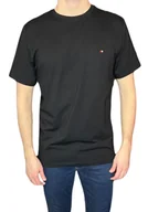 Koszulki męskie - T-shirt męski czarny krótki rękaw gładki XL - miniaturka - grafika 1