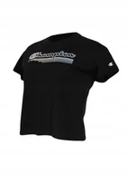 Koszulki i topy damskie - Champion Koszulka Damska Crop Top 115148 Xs - miniaturka - grafika 1