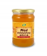 Miód - LEWIATAN Miód Wielokwiatowy 370g - Naturalny i Zdrowy - miniaturka - grafika 1
