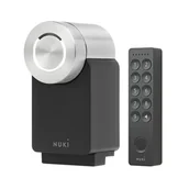 Systemy inteligentnych domów - Zestaw NUKI (Smart Lock 3.0 Pro (czarny) + Keypad 2.0 Klawiatura IP65) - miniaturka - grafika 1