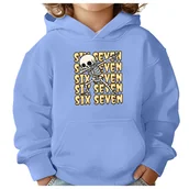 Bluzy dla dziewczynek - BLUZA DZIECIĘCA 67 SIX SEVEN VIRAL 122-128 CHŁOPIĘCA DZIEWCZĘCA PREZENT - miniaturka - grafika 1