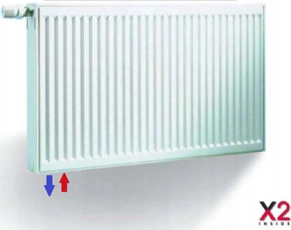 Kermi GRZEJNIK FTV 10 400/1400 KERMI higieniczny 481W LEWY