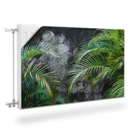Dekoracje domu - Mata MAGNETYCZNA Na Grzejnik Tropikalne LIŚCIE Beton 90cm x 60cm - miniaturka - grafika 1