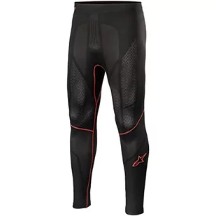 Alpinestars Unisex Ride Tech V2 Bottom Summer Black/Red Bottom - Odzież motocyklowa - miniaturka - grafika 1